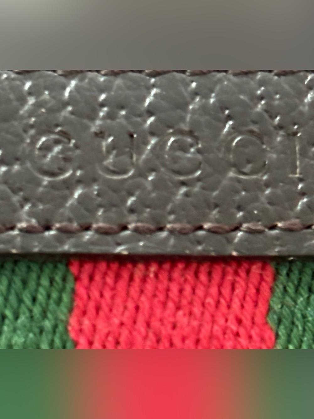 Gucci Sherry Line Long Wallet
Leather Black Green Red - Picture 2 of 5